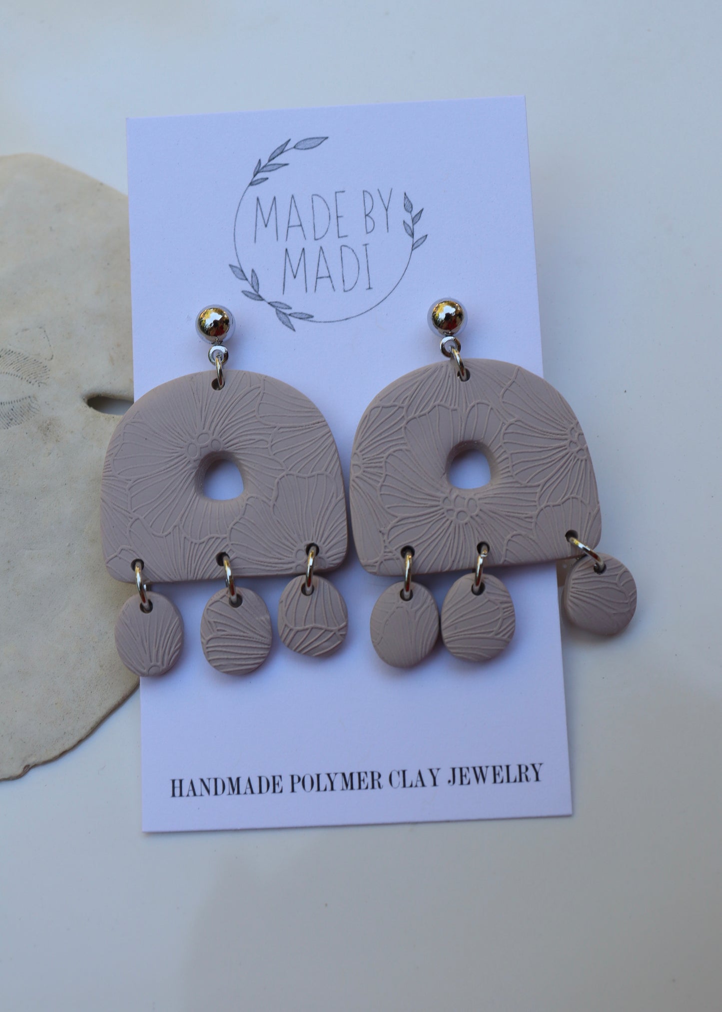 Floral pattern Dangles