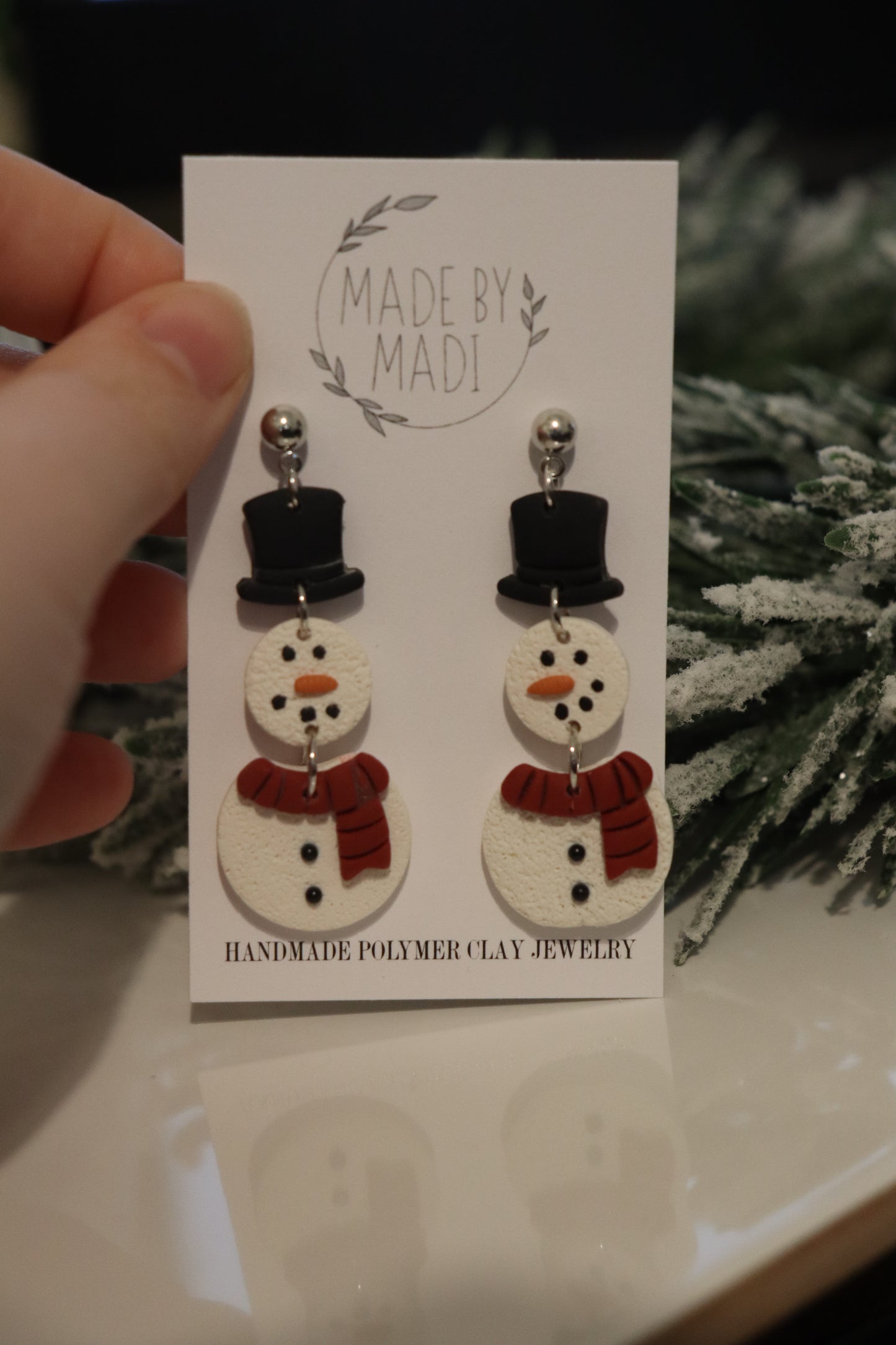 Snowman Dangles