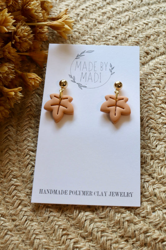 Orange Maple Leaf