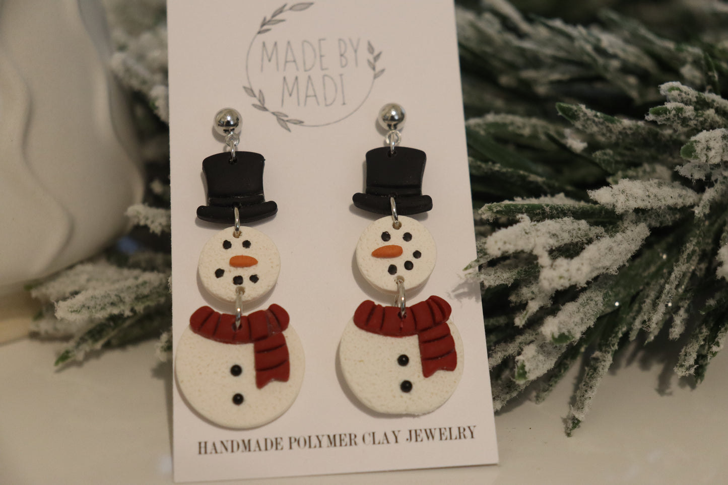 Snowman Dangles